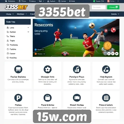 Recursos e funcionalidades do site 3355bet