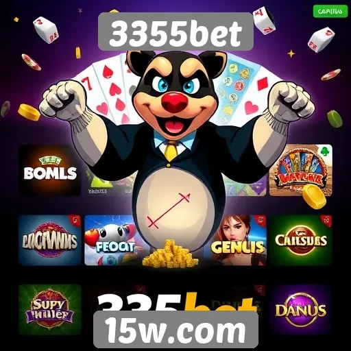 Avaliação do catálogo de jogos no site 3355bet